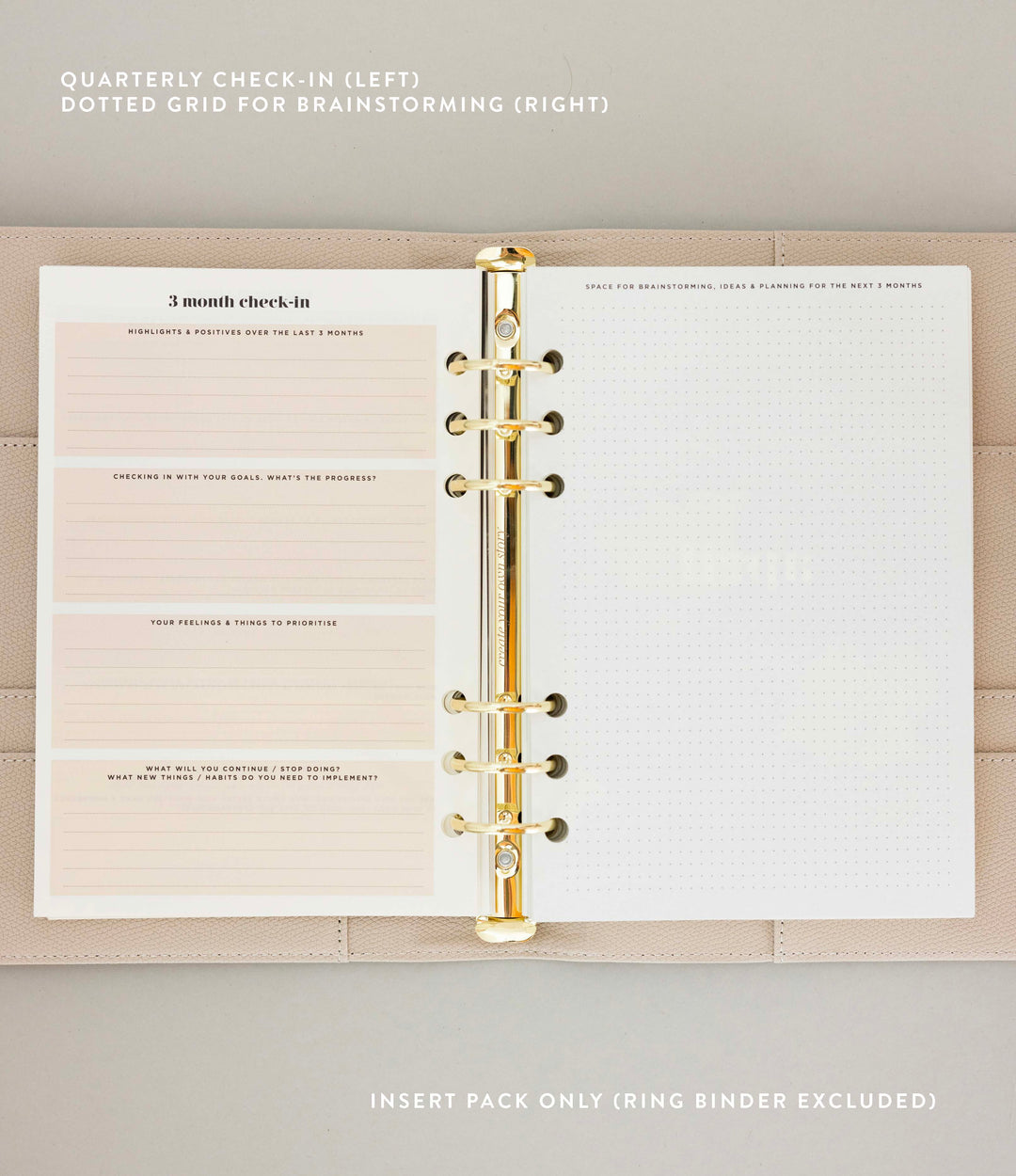 2025 Lifestyle Weekly Planner Insert Pack