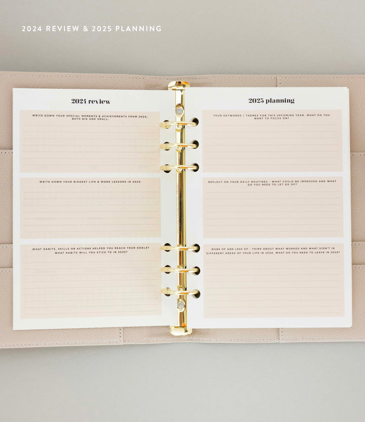 2025 Lifestyle Weekly Planner Set