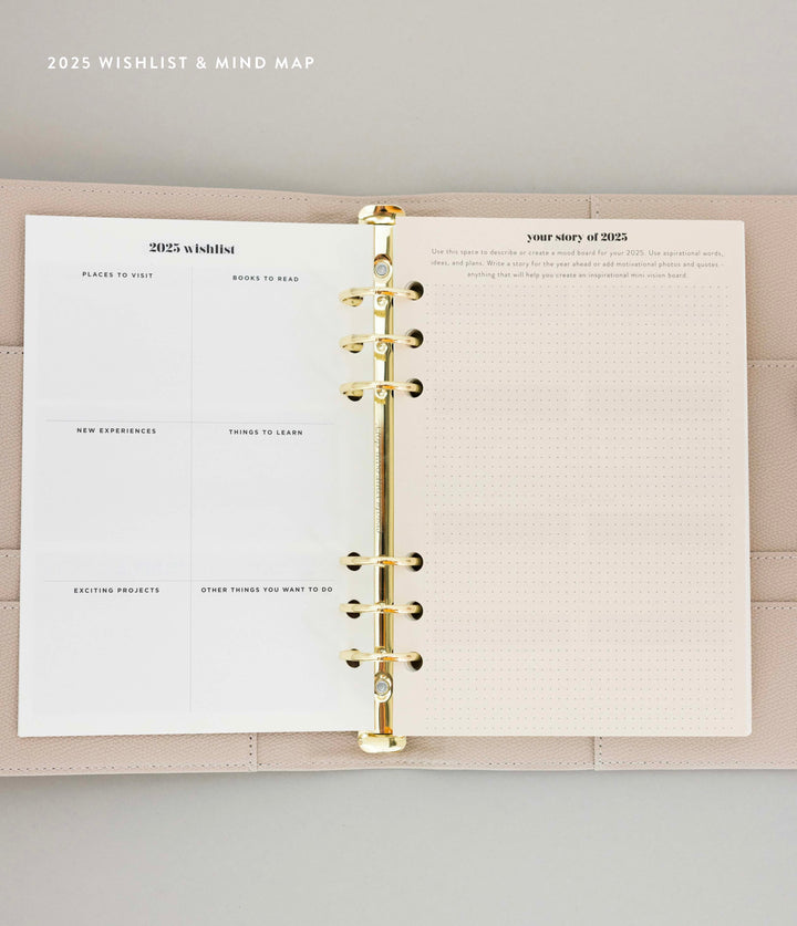 2025 Lifestyle Weekly Planner Set
