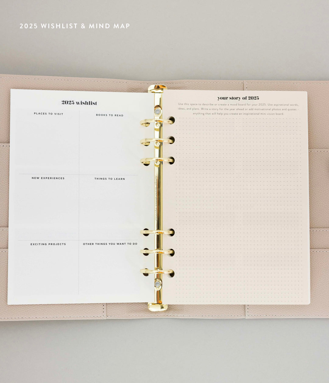 2025 Lifestyle Weekly Planner Set