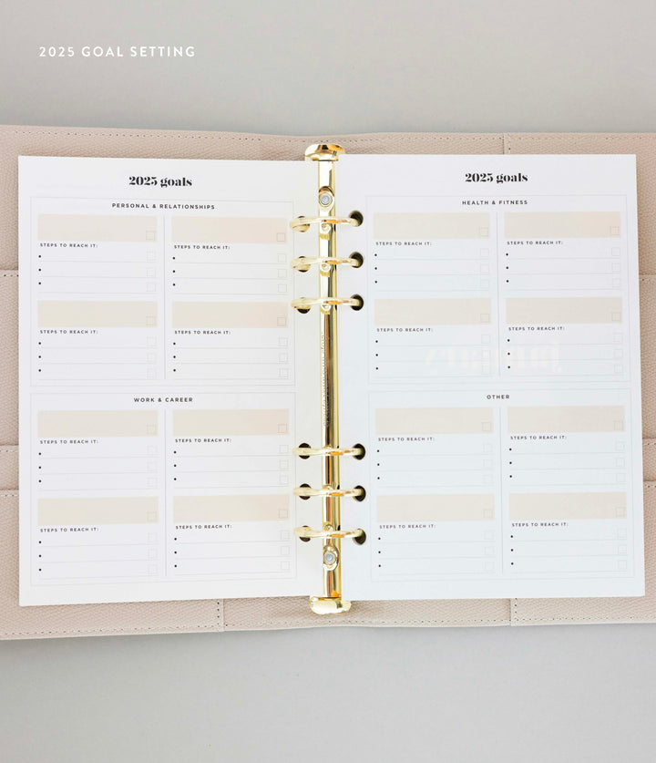 2025 Lifestyle Weekly Planner Set