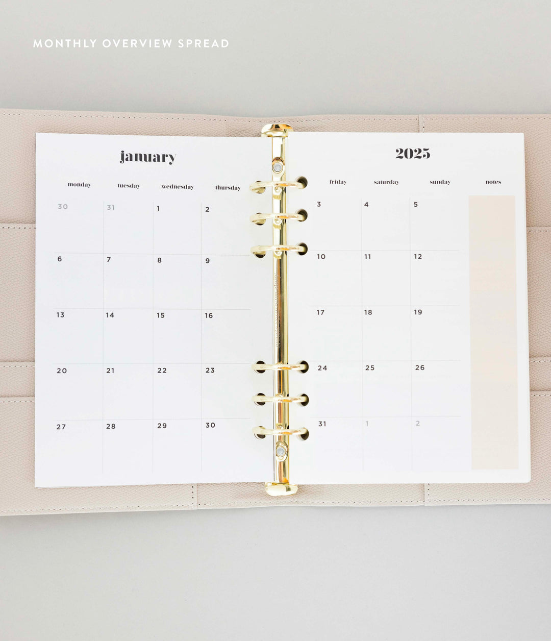 2025 Lifestyle Weekly Planner Set