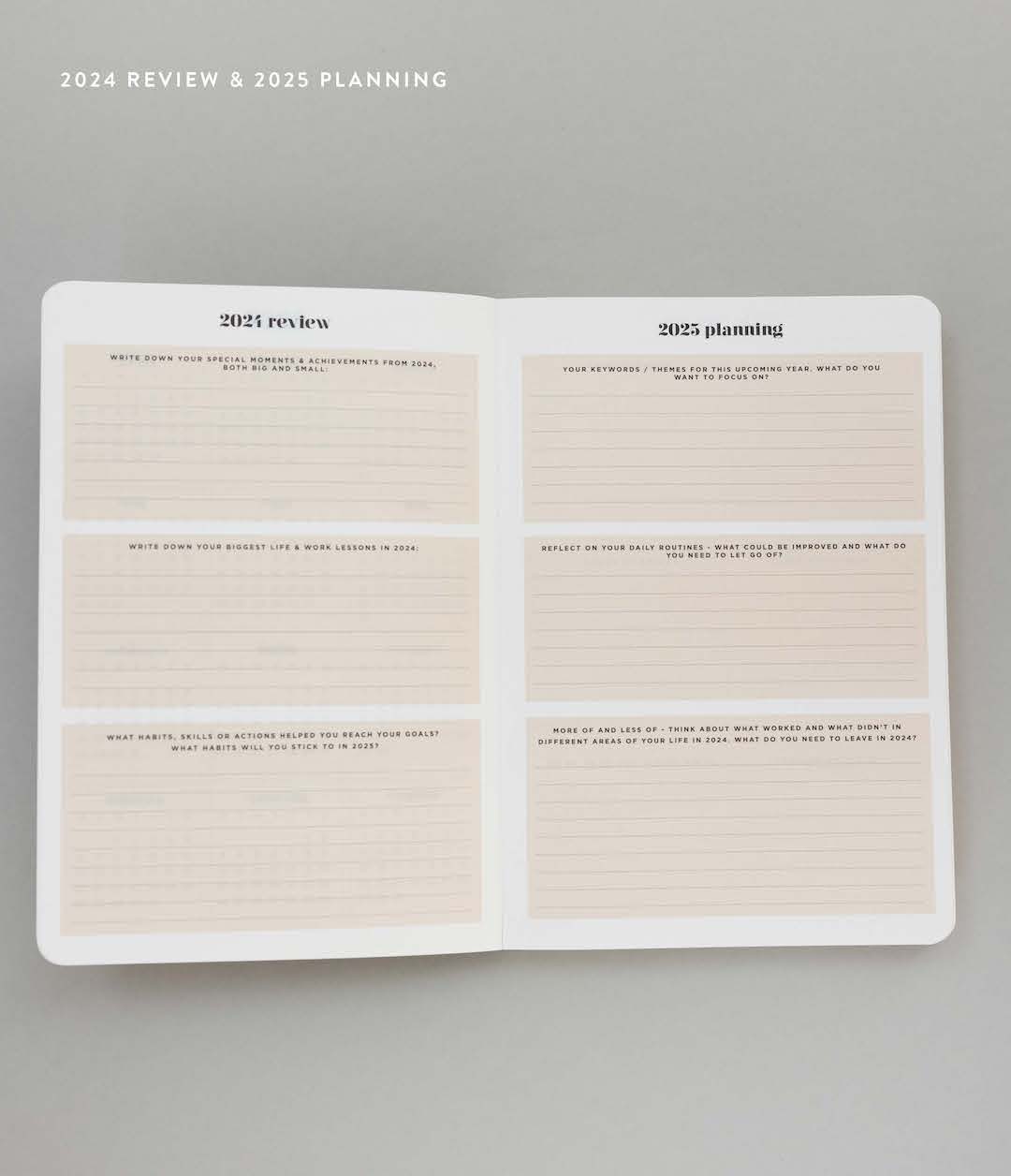2025 Limited Edition Vertical Weekly Planner