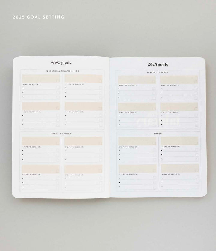 2025 Limited Edition Vertical Weekly Planner