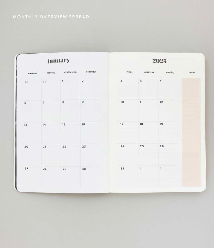 2025 Limited Edition Vertical Weekly Planner