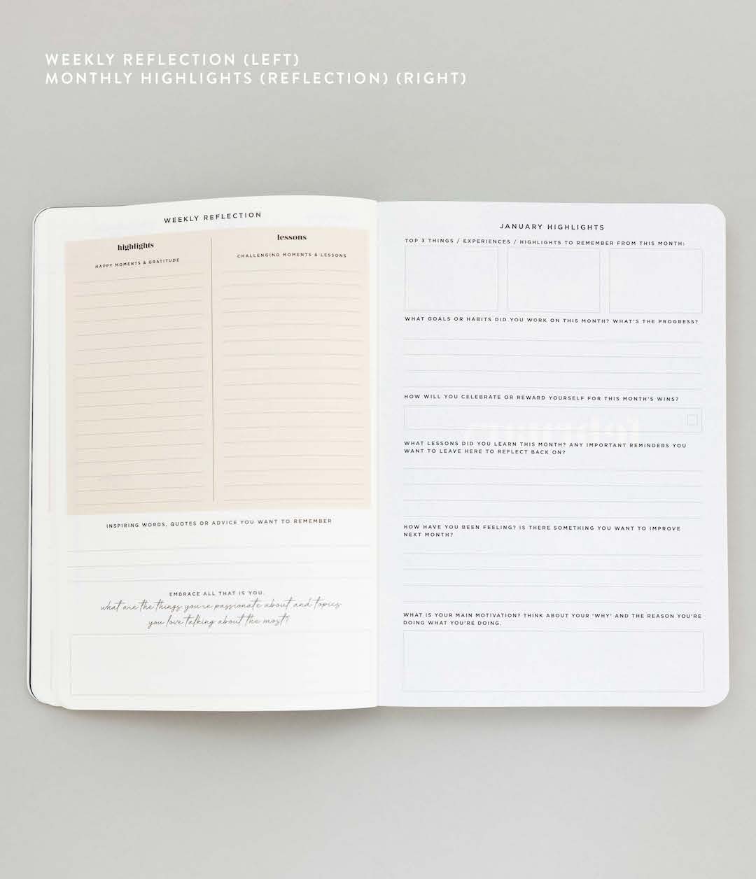 2025 Limited Edition Vertical Weekly Planner