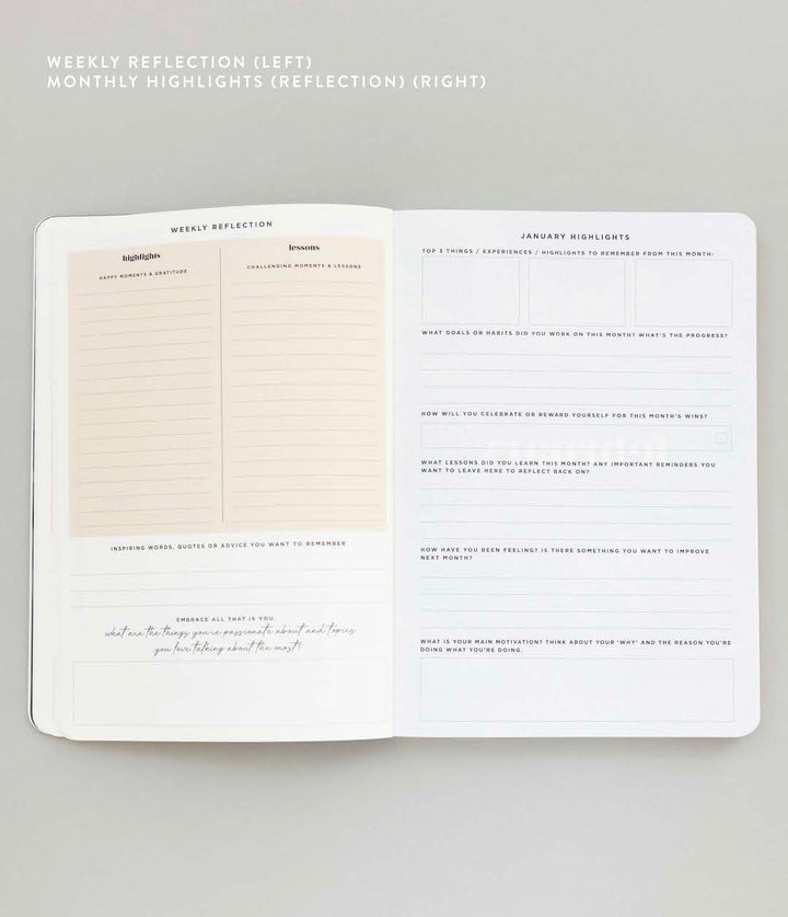 2025 Limited Edition Vertical Weekly Planner