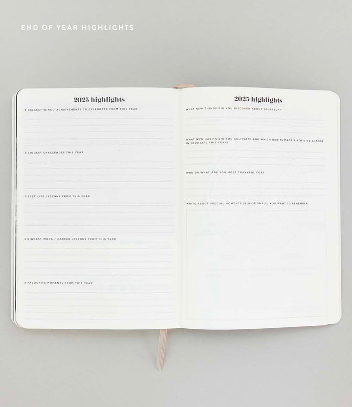 2025 Limited Edition Vertical Weekly Planner