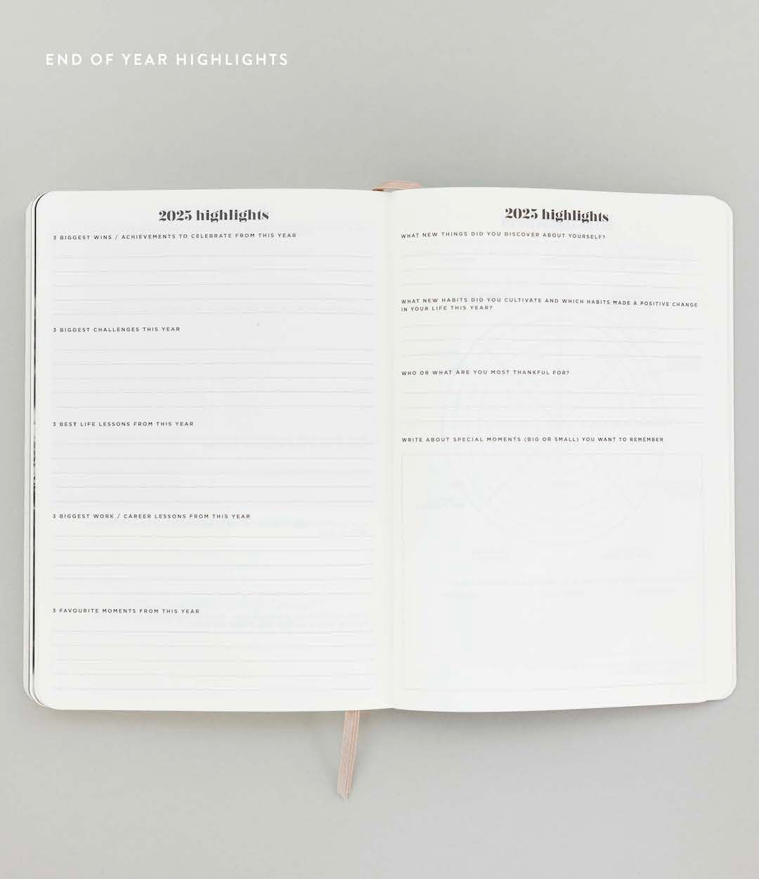 2025 Limited Edition Vertical Weekly Planner