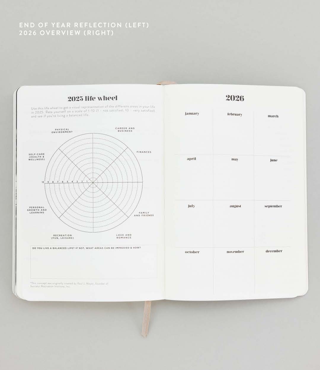 2025 Limited Edition Vertical Weekly Planner