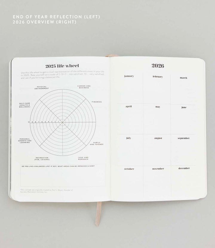 2025 Limited Edition Vertical Weekly Planner