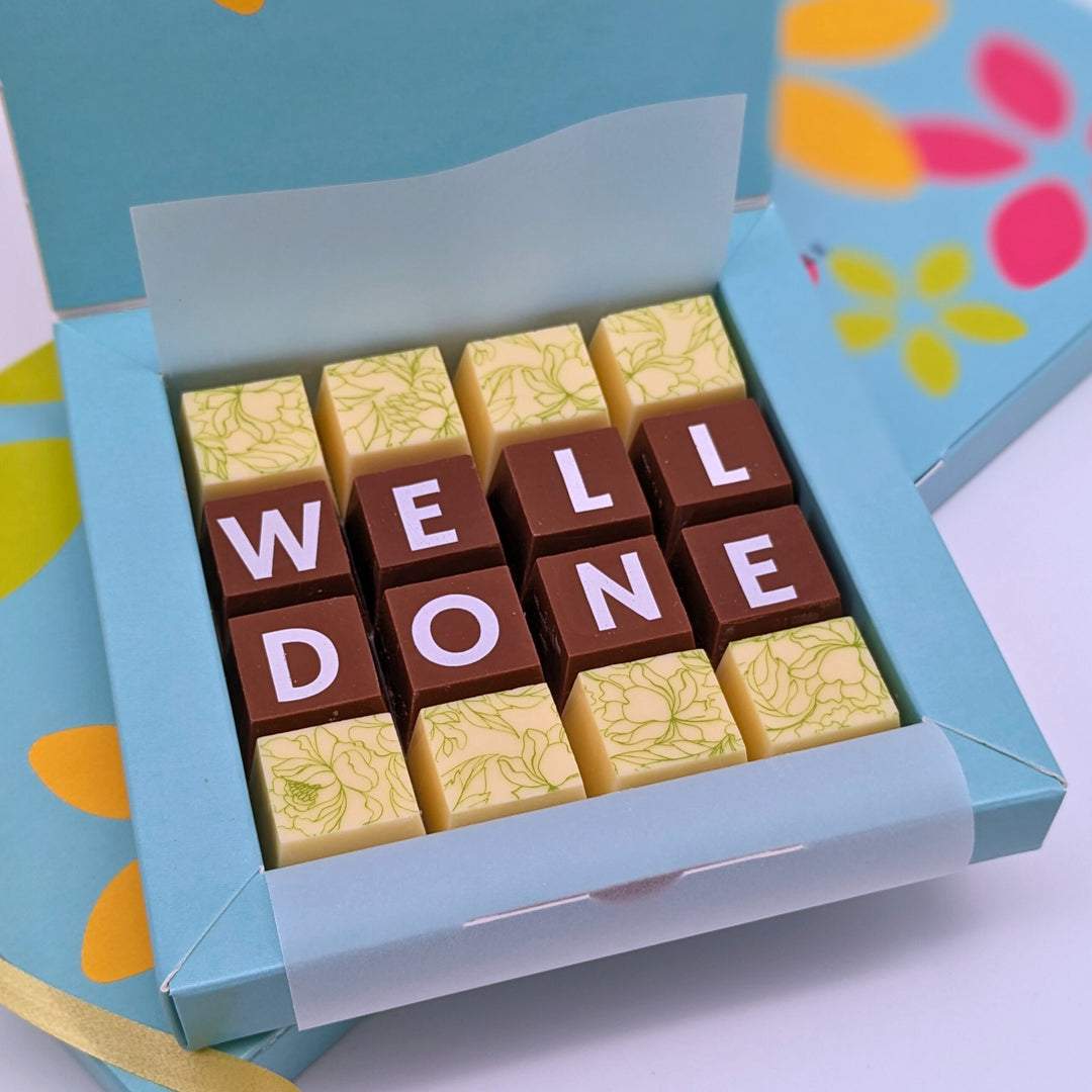 Personalised Well Done Chocolate Gift Box