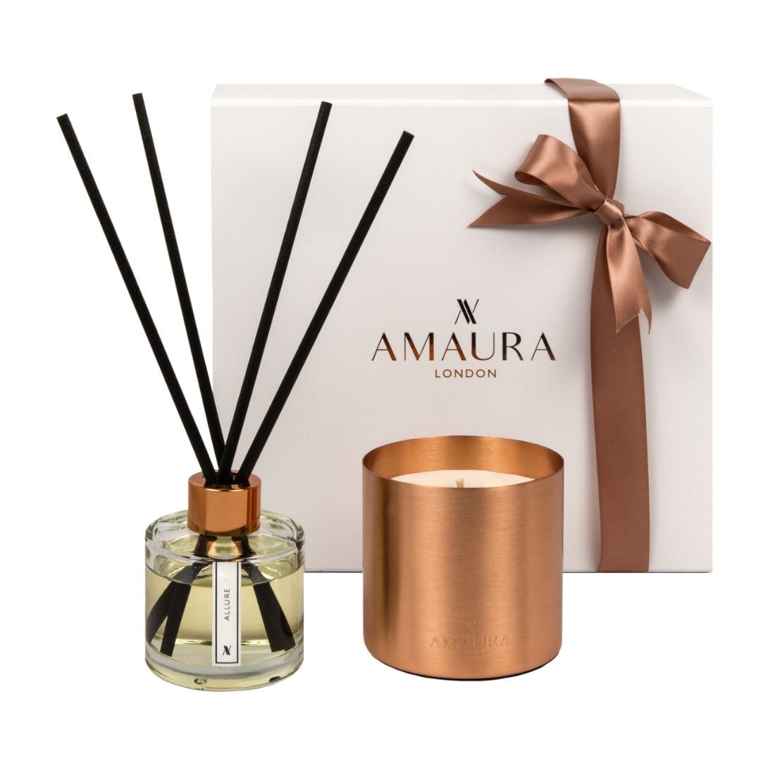 Serenity Blossom Candle & Reed Diffuser Gift Set
