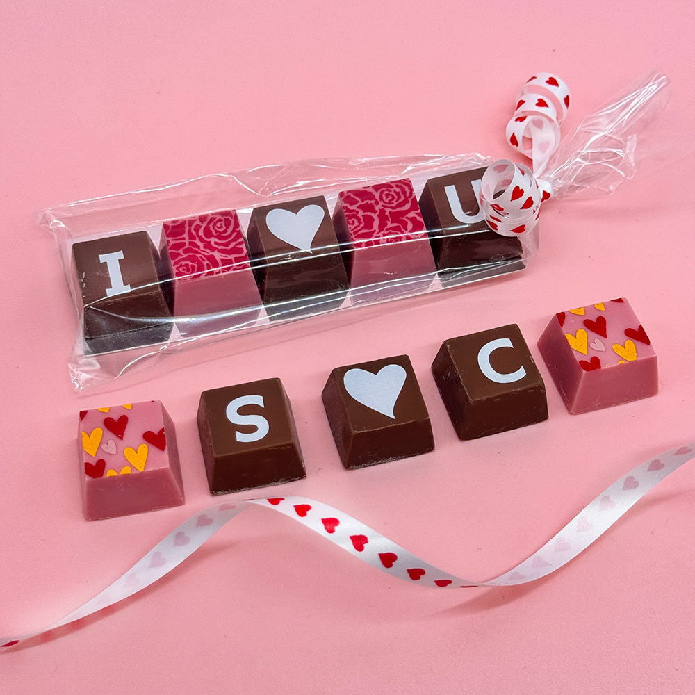 Valentine Chocolate Squares Gift Pack