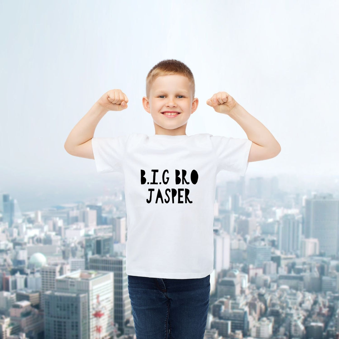 Sibling Love Personalised T-shirt and Baby Grow Set