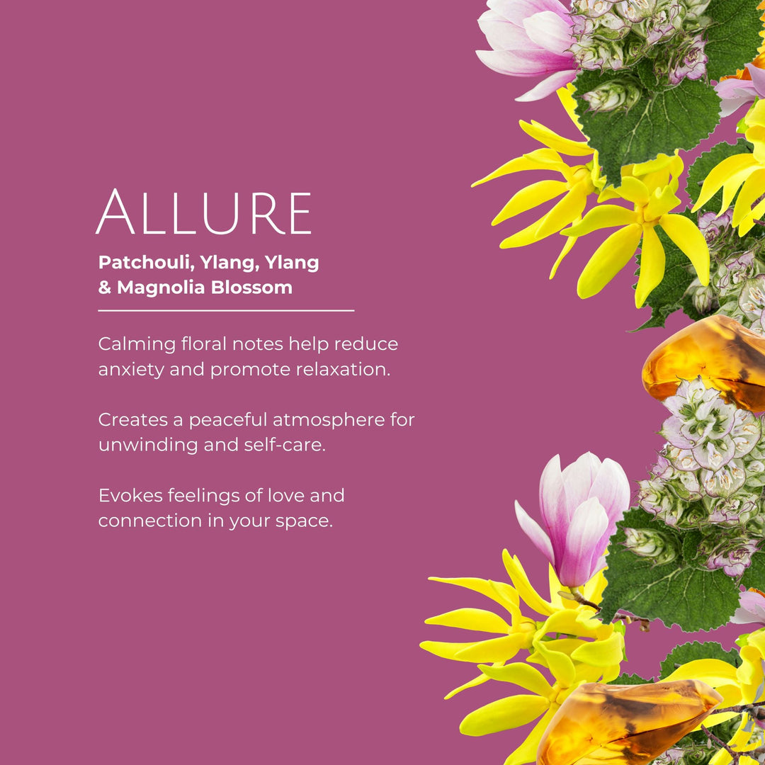 Allure Luxury Room Mist – Patchouli, Ylang Ylang & Magnolia