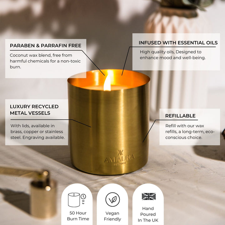 Allure Luxury Floral Candle