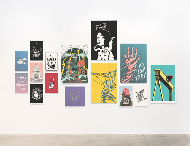 Nuala with the Hula Belfast Art Print