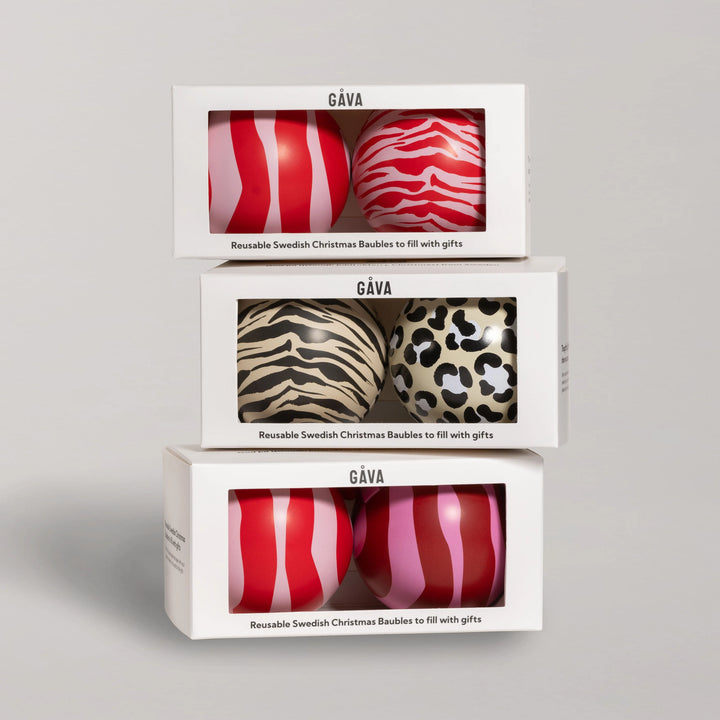 Scandinavian Chocolate Bauble Duo