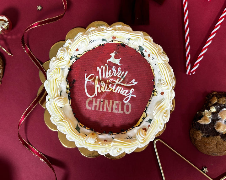 Enchanted Christmas Burn Away Cake