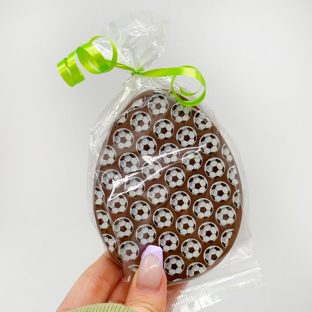 Small Football Milk Chocolate Egg