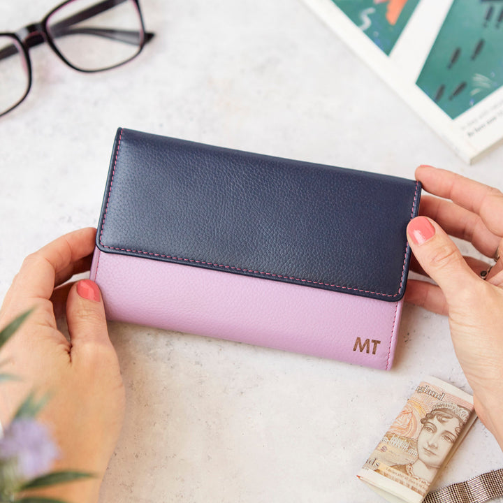 Stylish Personalised Leather Wallet
