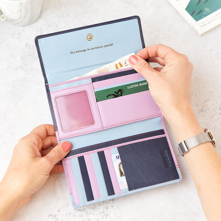 Stylish Personalised Leather Wallet