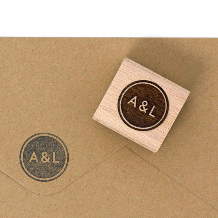Monogram Rubber Stamp