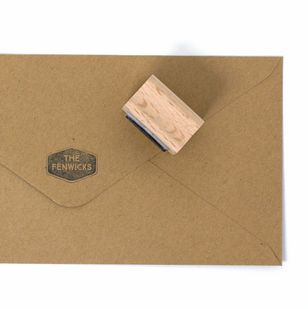 Monogram Rubber Stamp