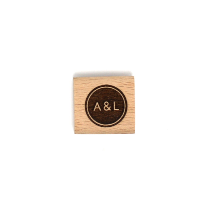 Monogram Rubber Stamp
