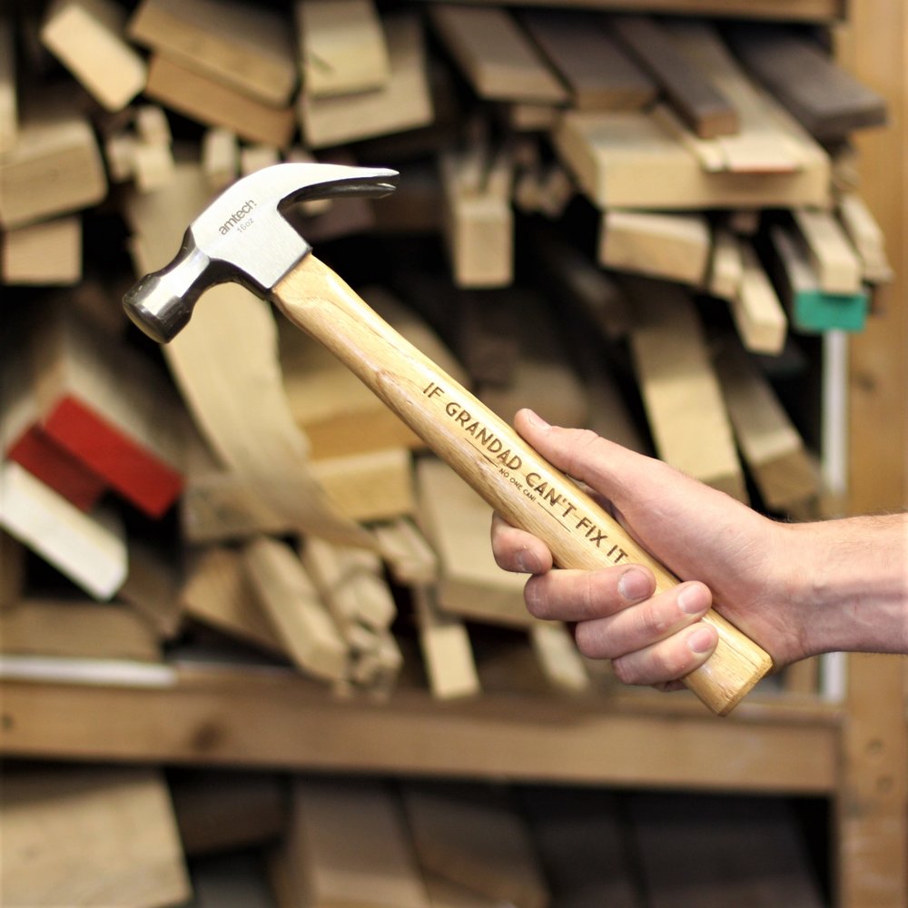 Customised Engraved Hammer