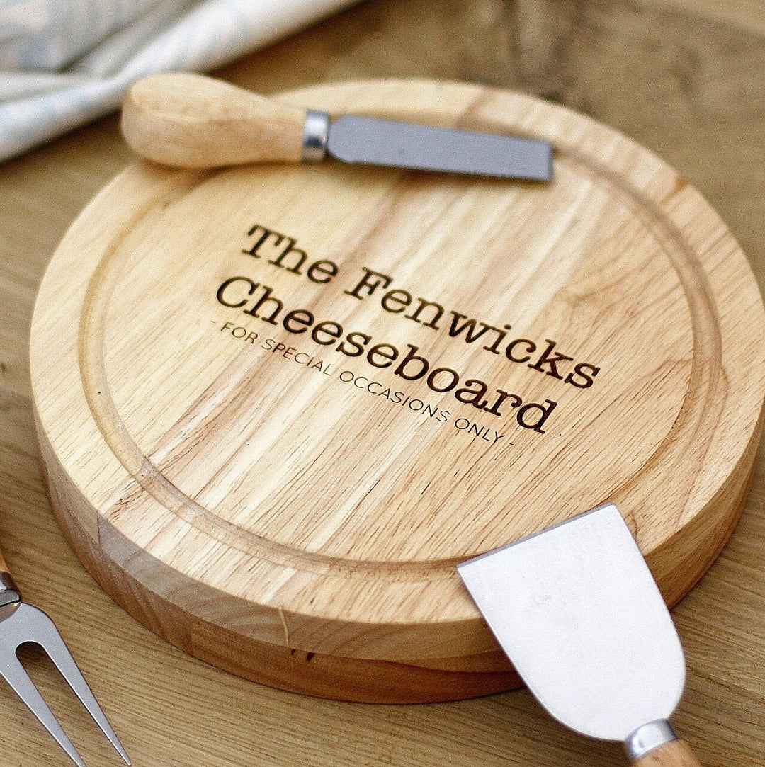 Cheese Board and Knife Set