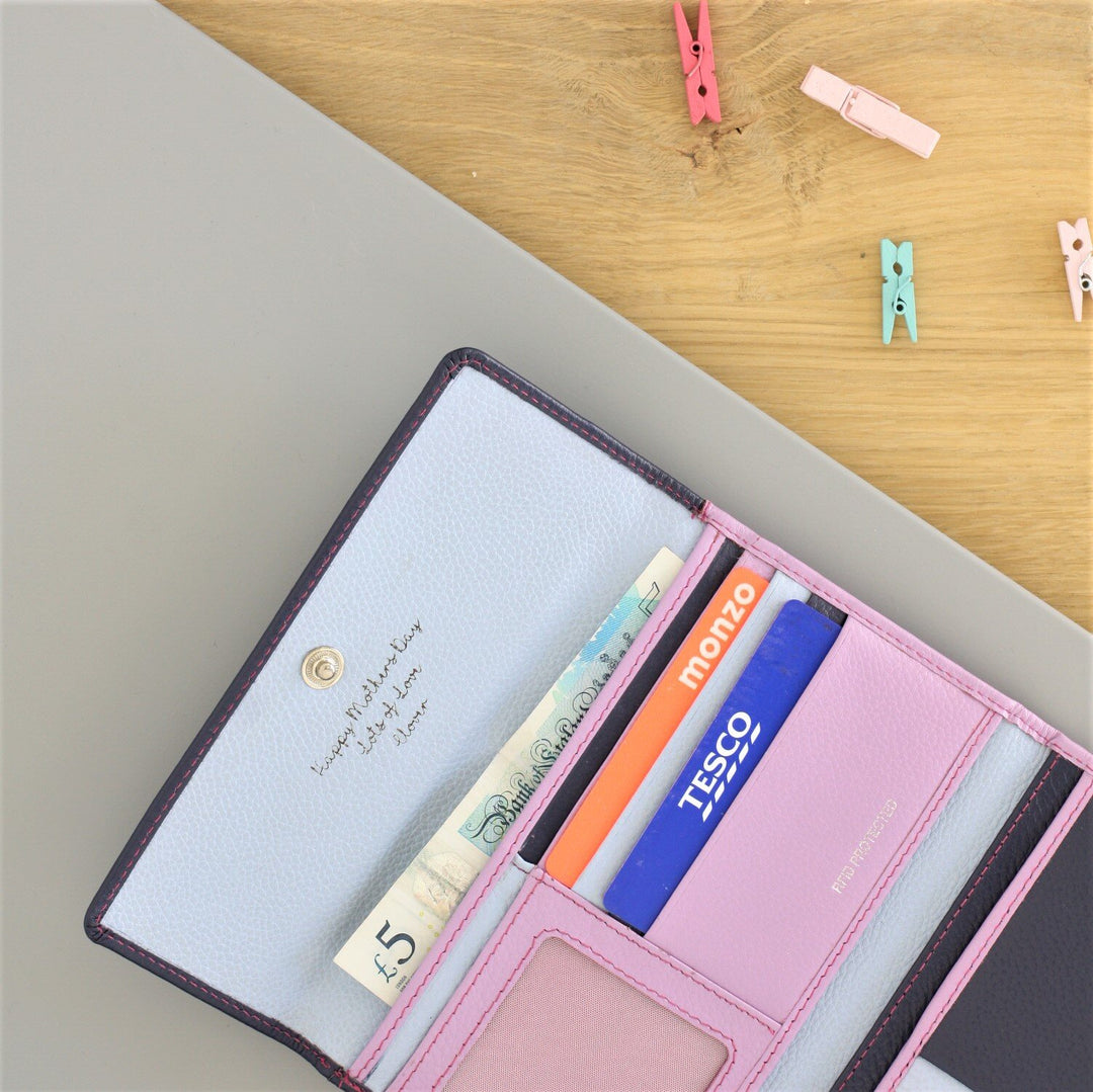 Stylish Personalised Leather Wallet