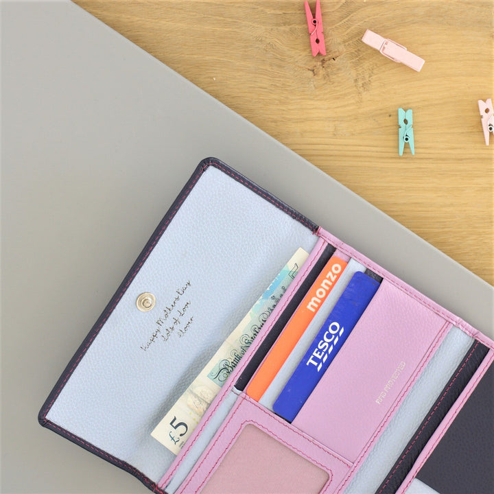 Stylish Personalised Leather Wallet