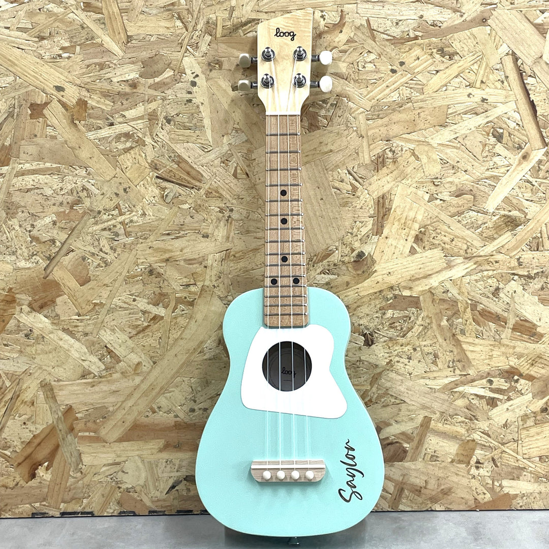 Personalised Wooden Loog Ukulele