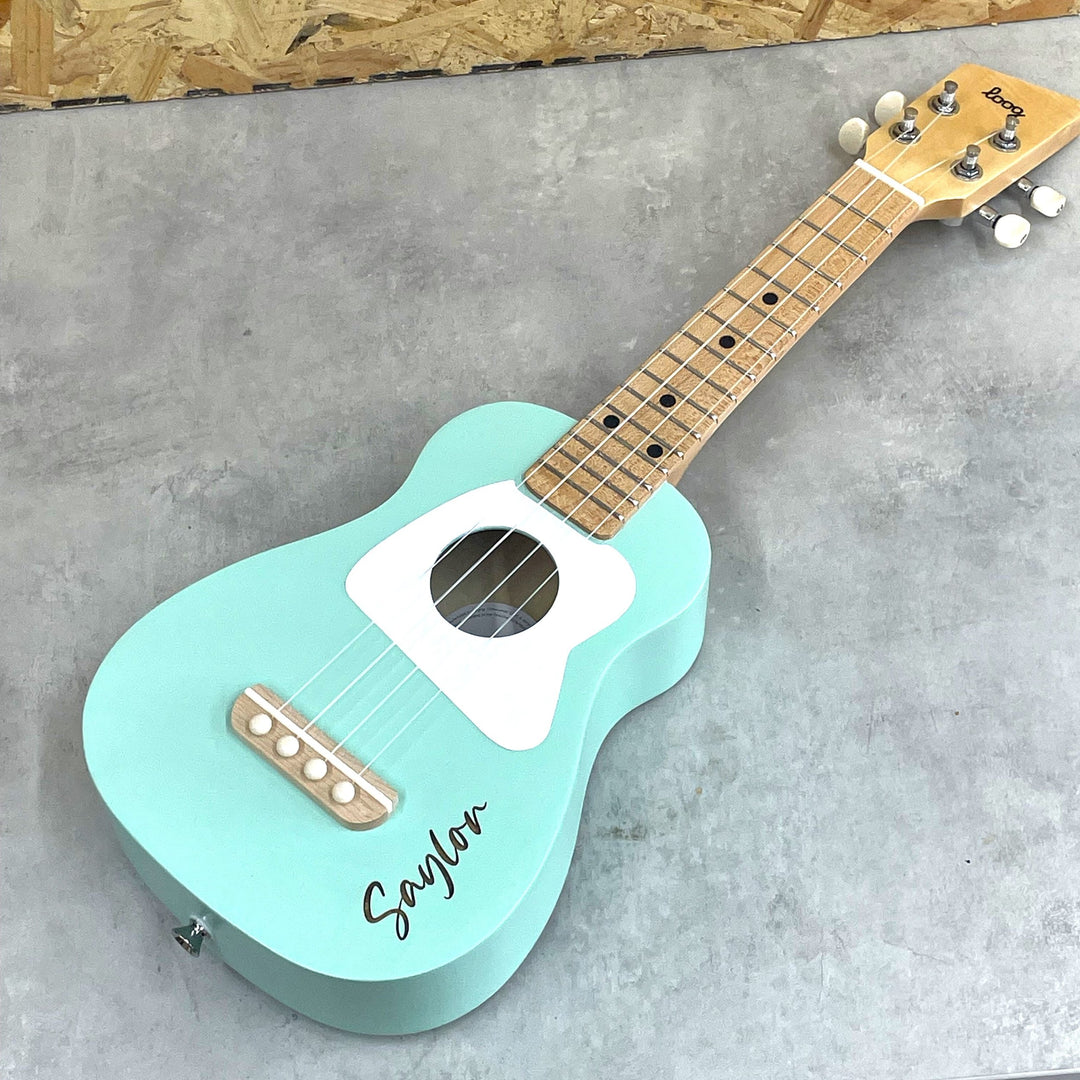 Personalised Wooden Loog Ukulele