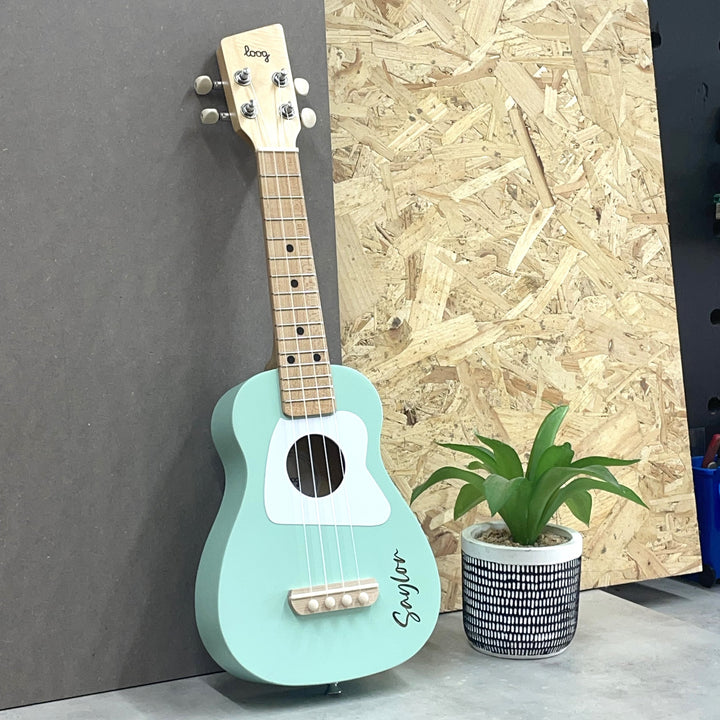 Personalised Wooden Loog Ukulele