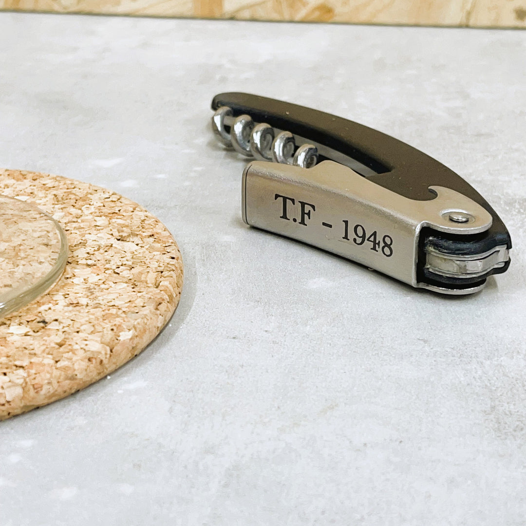 Personalised Corkscrew/Bottle Opener