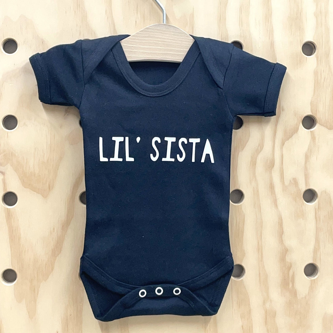 Sibling Love Personalised T-shirt and Baby Grow Set