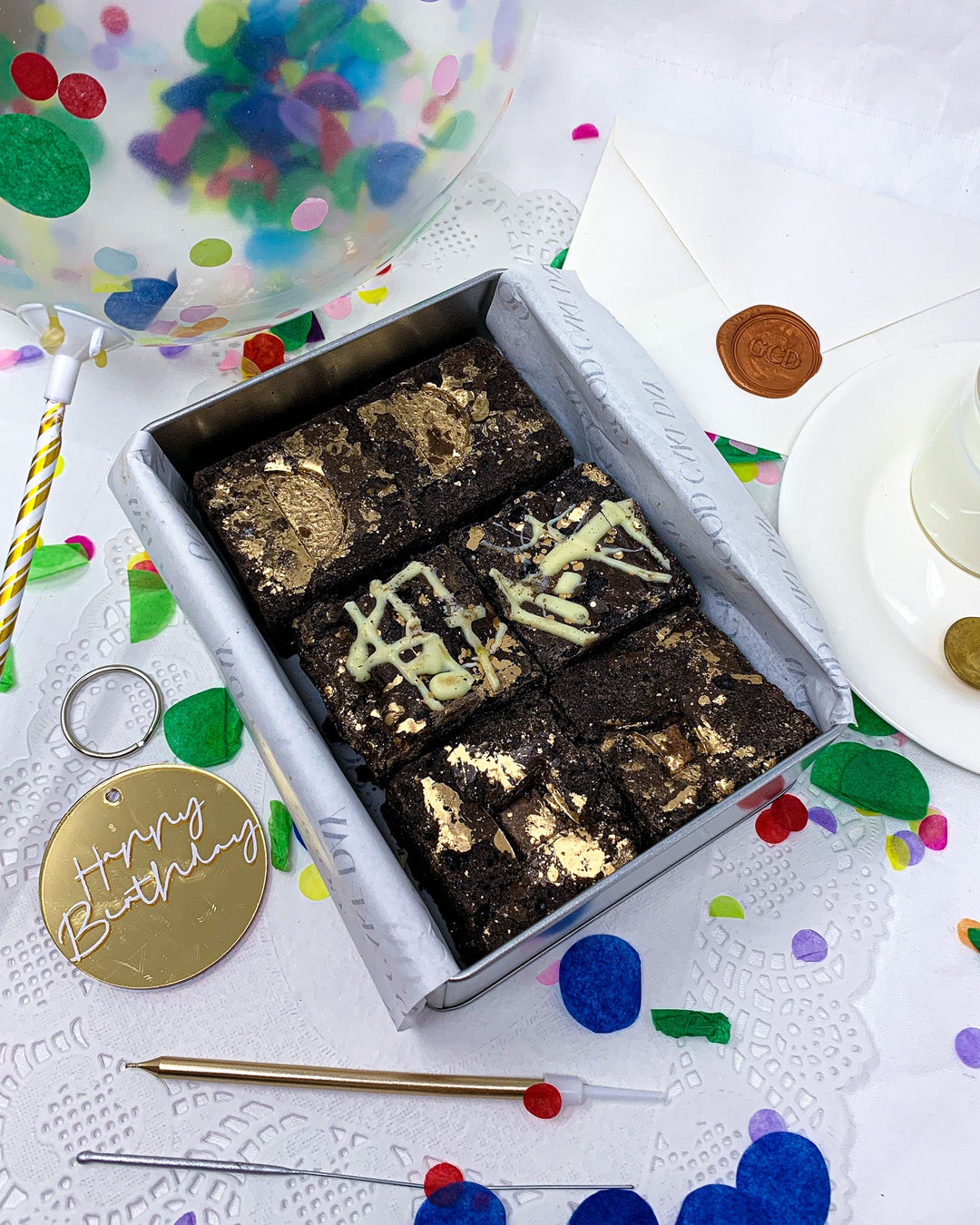 Brownie Party In a Tin