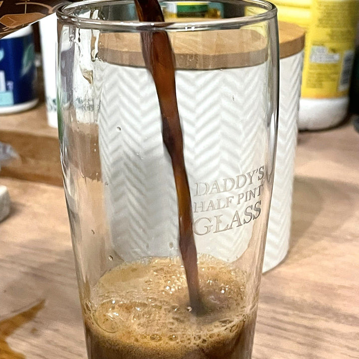 Sophisticated Personalised Half Pint Glass