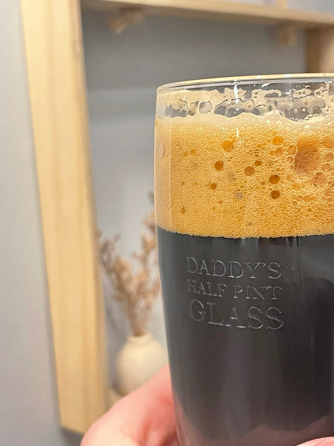 Sophisticated Personalised Half Pint Glass