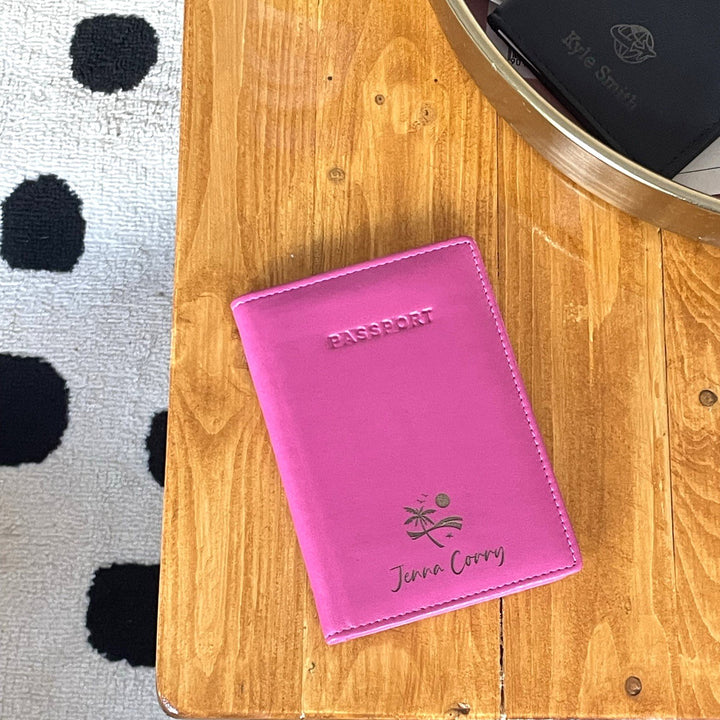 Explorer's Leather Passport Holder