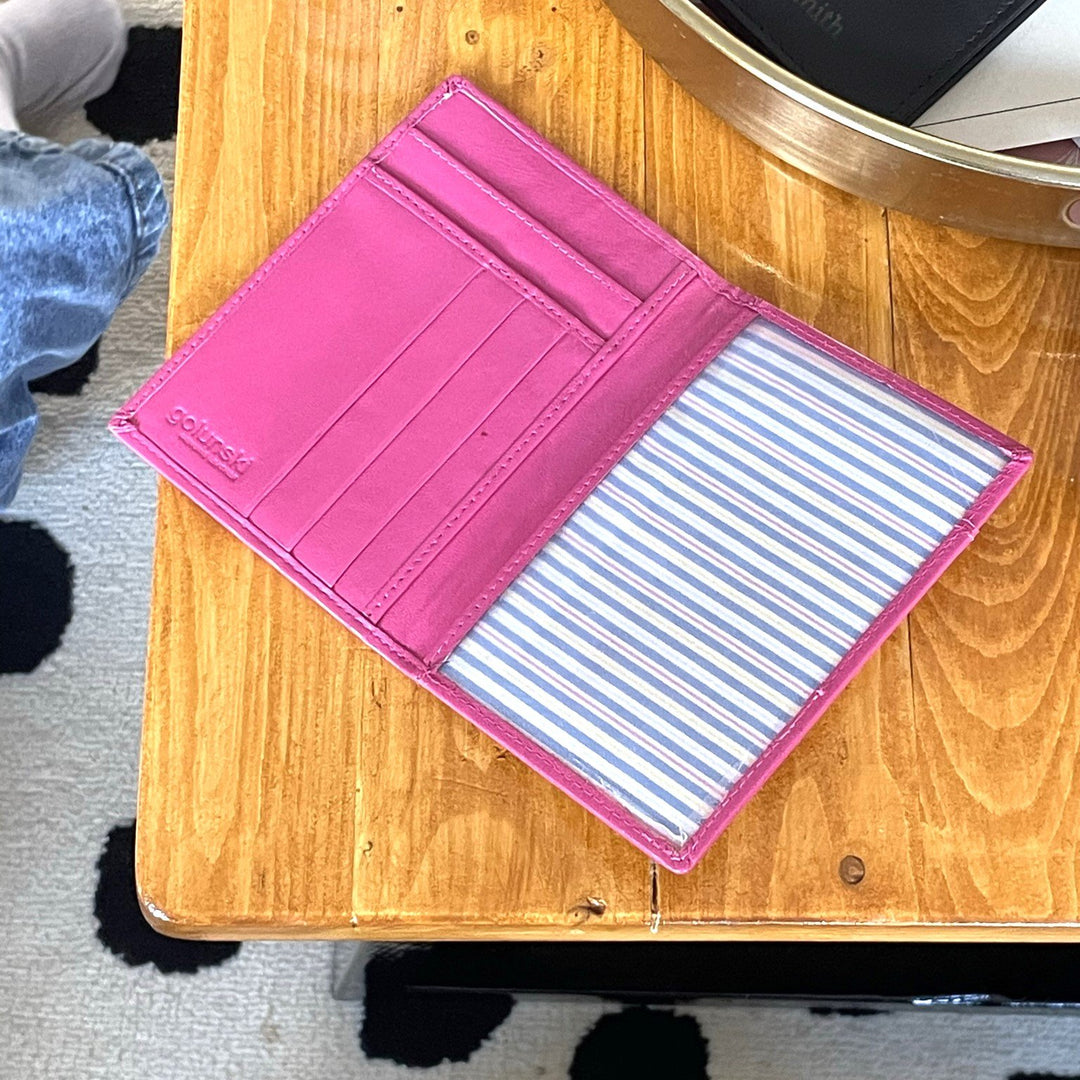 Explorer's Leather Passport Holder