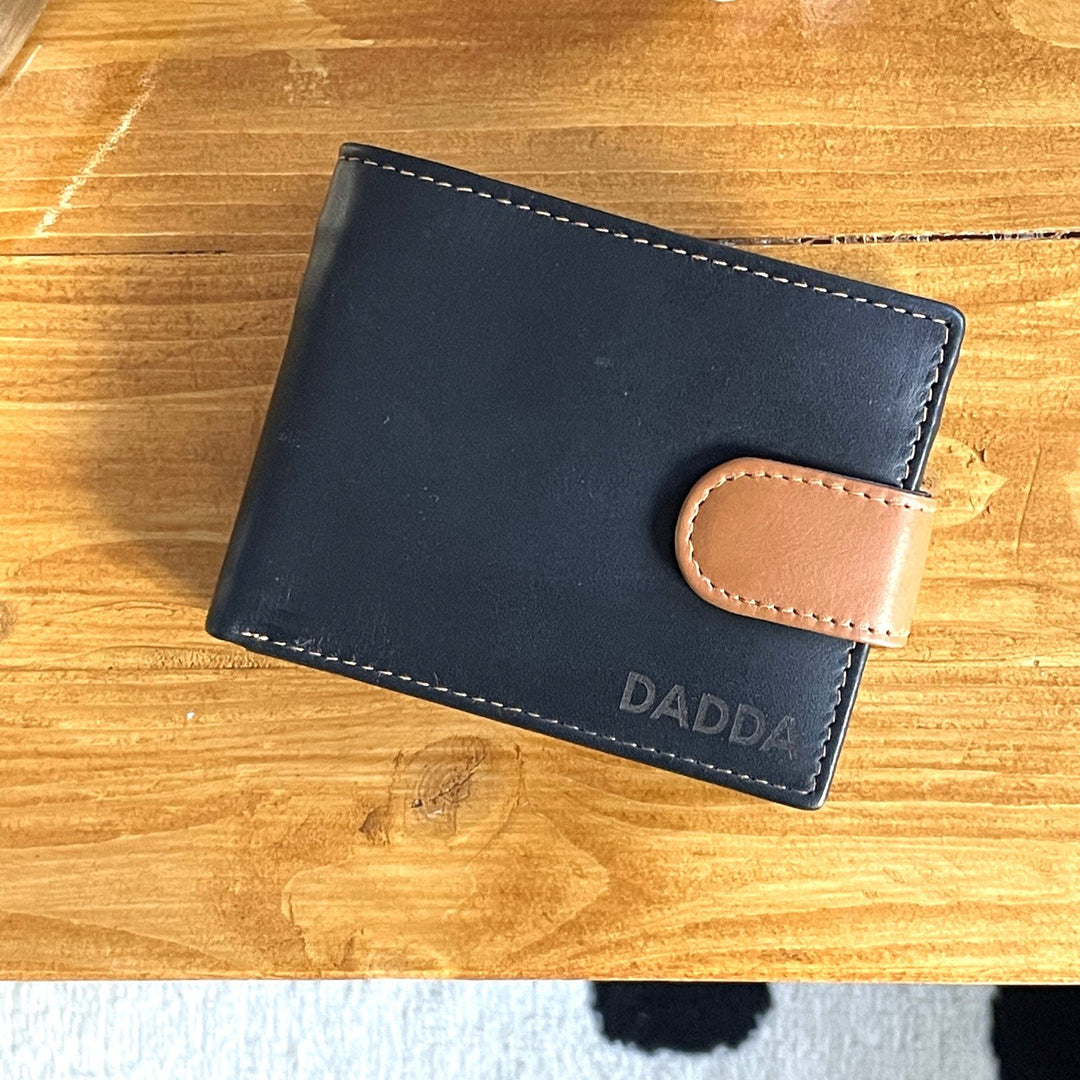 Stylish Leather Wallet with Personalisation