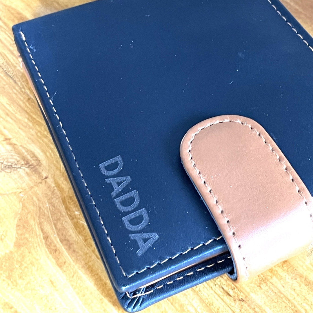Stylish Leather Wallet with Personalisation