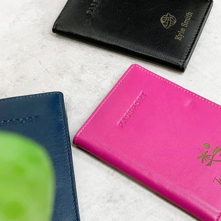 Explorer's Leather Passport Holder