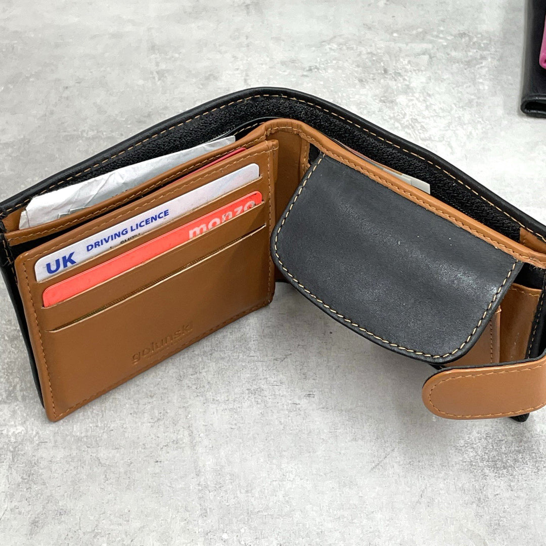 Stylish Leather Wallet with Personalisation