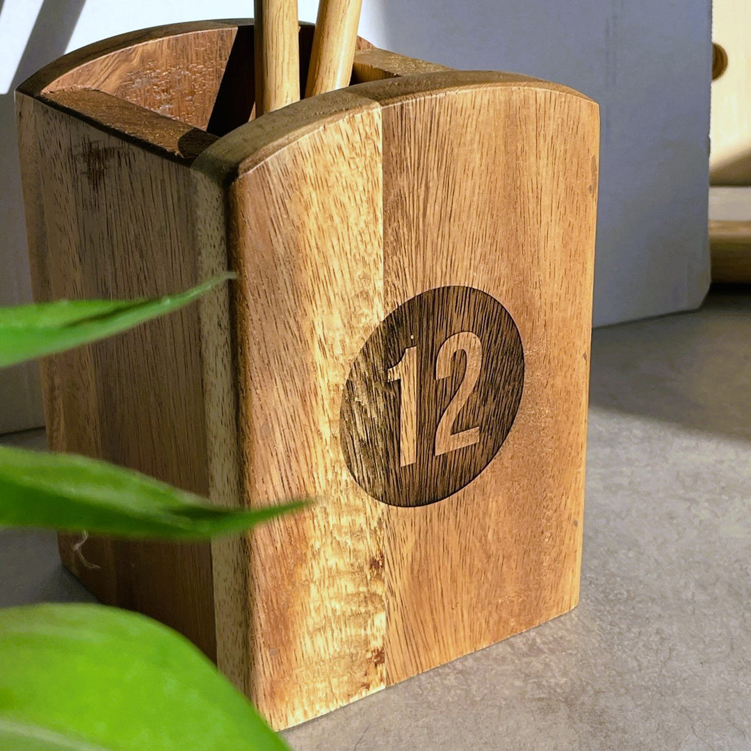 Wooden Cutlery Holder