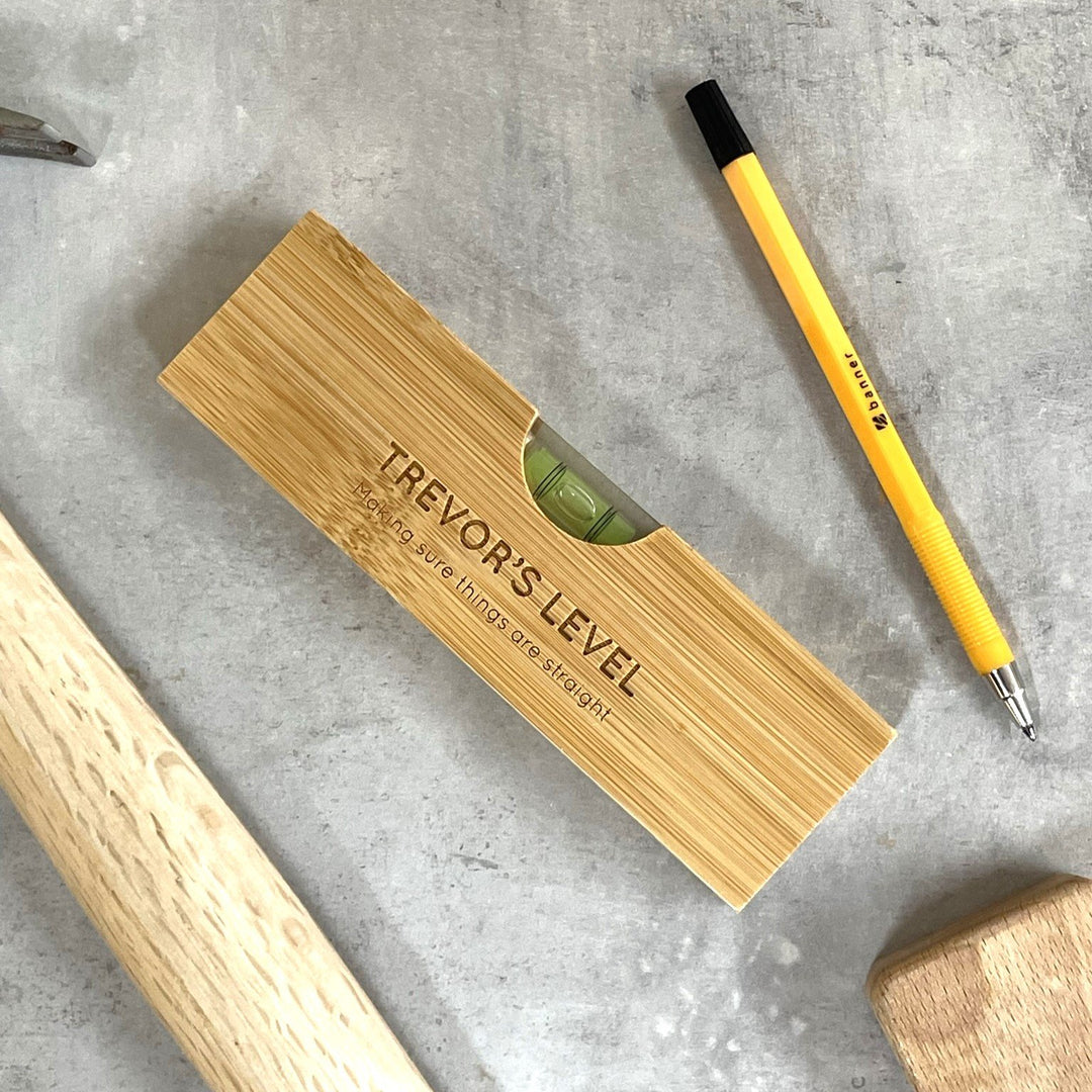 Precision Bamboo Spirit Level